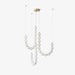 Acrylic Pearl Necklace Chandelier - DWHOME