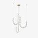 Glass Pearl Necklace Chandelier-DWHOME