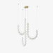 Glass Pearl Necklace Chandelier - Vakkerlight