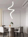 Acrylic Pearl Necklace Chandelier - DWHOME