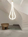 Glass Pearl Necklace Chandelier - Vakkerlight