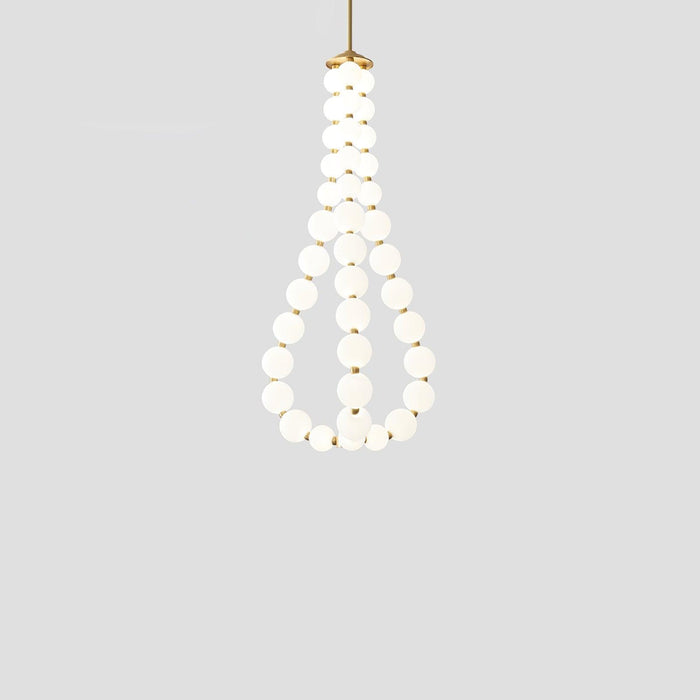 Acrylic Pearl Necklace Chandelier - DWHOME