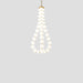 Glass Pearl Necklace Chandelier - Vakkerlight