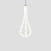 Glass Pearl Necklace Chandelier - Vakkerlight