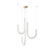 Acrylic Pearl Necklace Chandelier - DWHOME