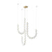 Acrylic Pearl Necklace Chandelier - Vakkerlight