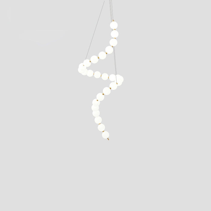 Acrylic Pearl Necklace Chandelier - DWHOME