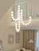 Acrylic Pearl Necklace Chandelier - DWHOME