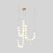 Acrylic Pearl Necklace Chandelier - DWHOME