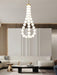 Glass Pearl Necklace Chandelier-DWHOME