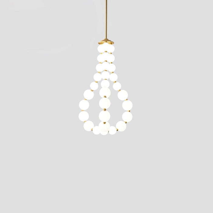 Acrylic Pearl Necklace Chandelier - DWHOME