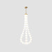 Acrylic Pearl Necklace Chandelier - Vakkerlight