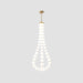 Glass Pearl Necklace Chandelier - Vakkerlight