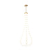 Acrylic Pearl Necklace Chandelier - Vakkerlight