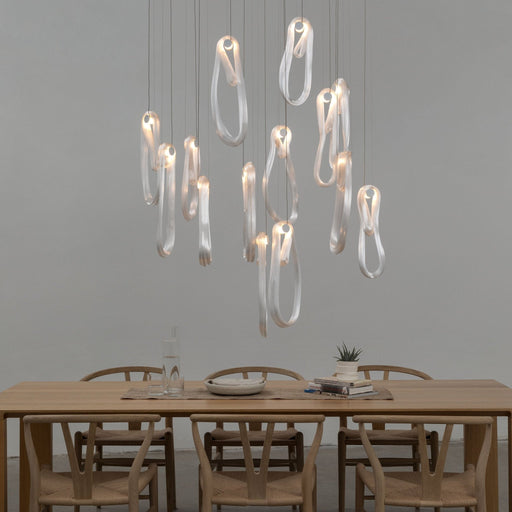 Pearlescent Filament Pendant Lamp