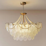 Pearls Glass Chandelier-DWHOME