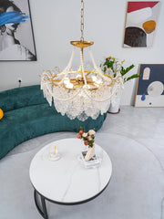 Pearls Glass Chandelier-DWHOME