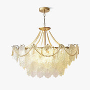 Pearls Glass Chandelier-DWHOME