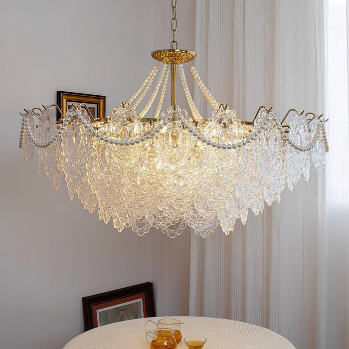 Pearls Glass Chandelier - DWHOME