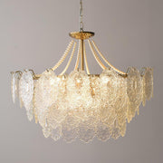 Pearls Glass Chandelier-DWHOME