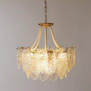 Pearls Glass Chandelier-DWHOME