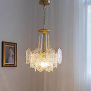 Pearls Glass Chandelier-DWHOME