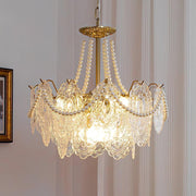 Pearls Glass Chandelier-DWHOME
