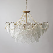 Pearls Glass Chandelier-DWHOME