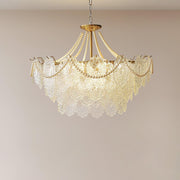 Pearls Glass Chandelier-DWHOME