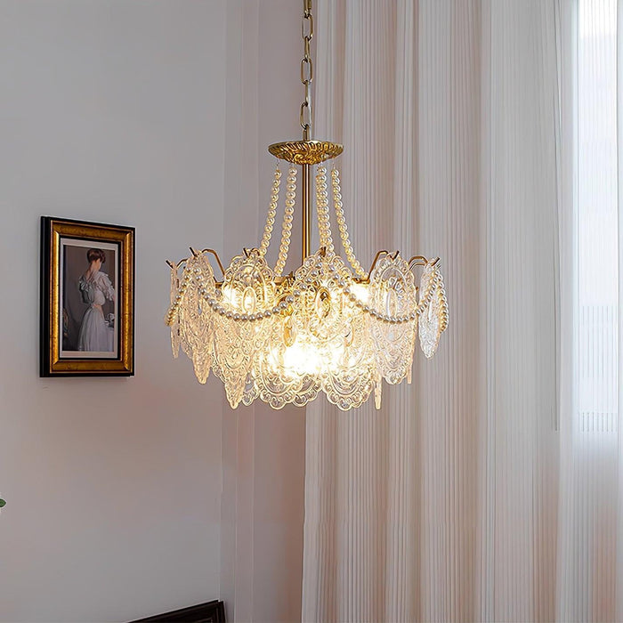 Pearls Glass Chandelier - DWHOME