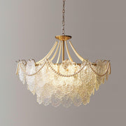 Pearls Glass Chandelier-DWHOME