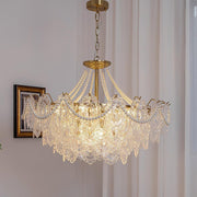 Pearls Glass Chandelier-DWHOME