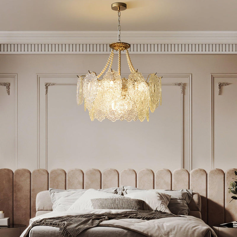 Pearls Glass Chandelier-DWHOME