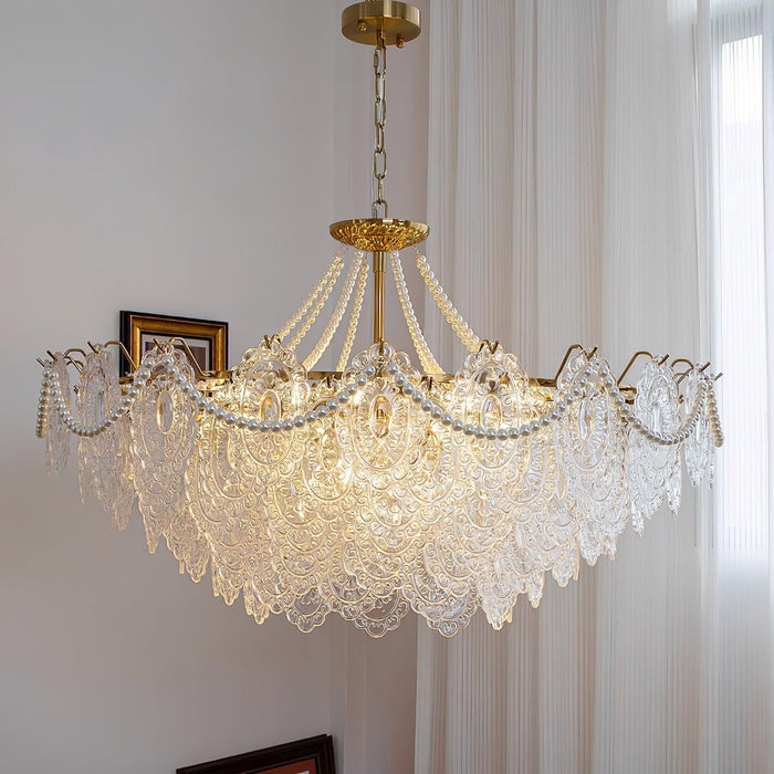 Pearls Glass Chandelier - DWHOME