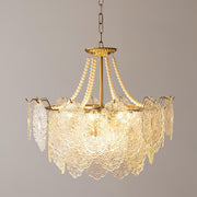 Pearls Glass Chandelier-DWHOME
