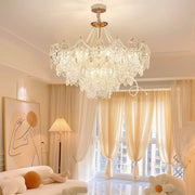 Pearls Glass Chandelier-DWHOME