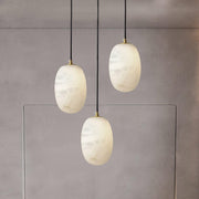 Pebble Alabaster Pendant Lamp-DWHOME