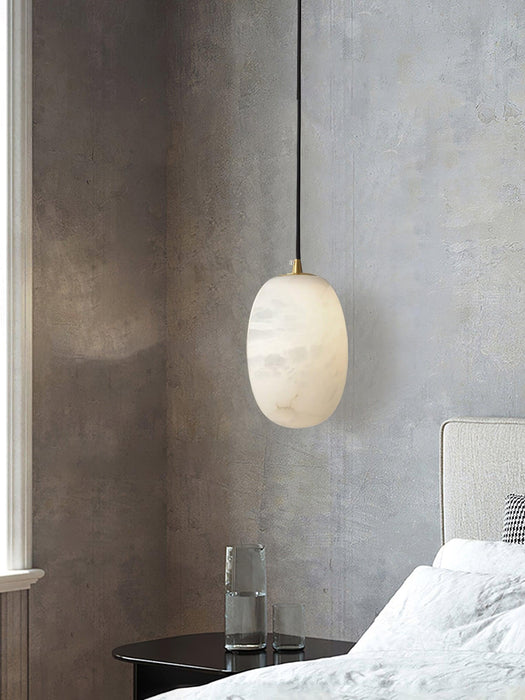 Pebble Alabaster Pendant Lamp-DWHOME