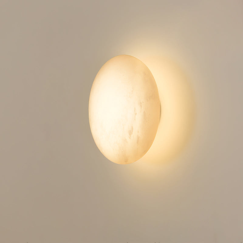 Pebble Alabaster Wall Light-DWHOME