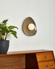 Pebble Disc Wall Light-DWHOME
