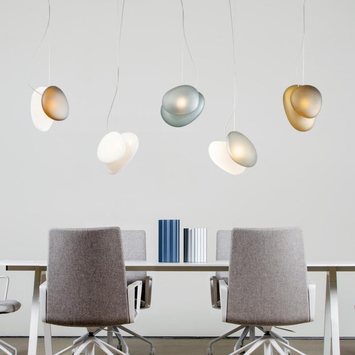 Translucent Frosted Glass Pendant Light-DWHOME