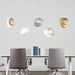 Translucent Frosted Glass Pendant Light.