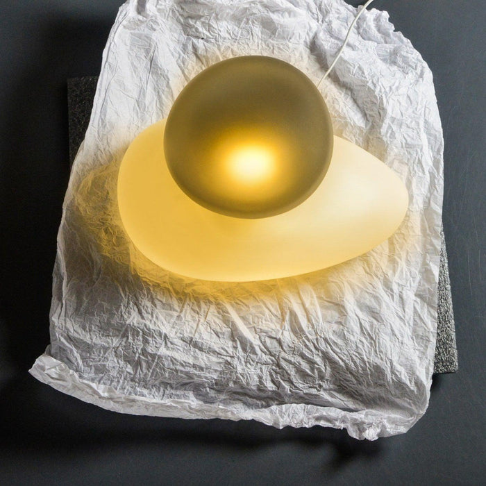 Translucent Frosted Glass Pendant Light-DWHOME
