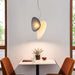 Translucent Frosted Glass Pendant Light.