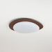 Pebble Walnut Ceiling Light - DWHOME