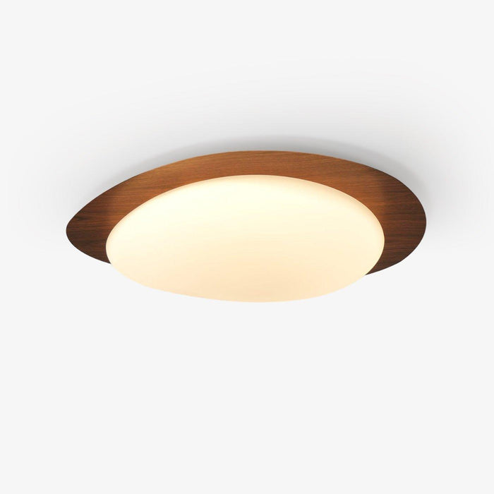 Pebble Walnut Ceiling Light - DWHOME