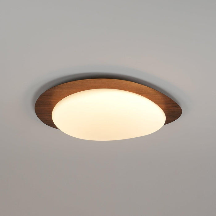 Pebble Walnut Ceiling Light - DWHOME