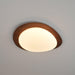 Pebble Walnut Ceiling Light - DWHOME