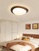 Pebble Walnut Ceiling Light.