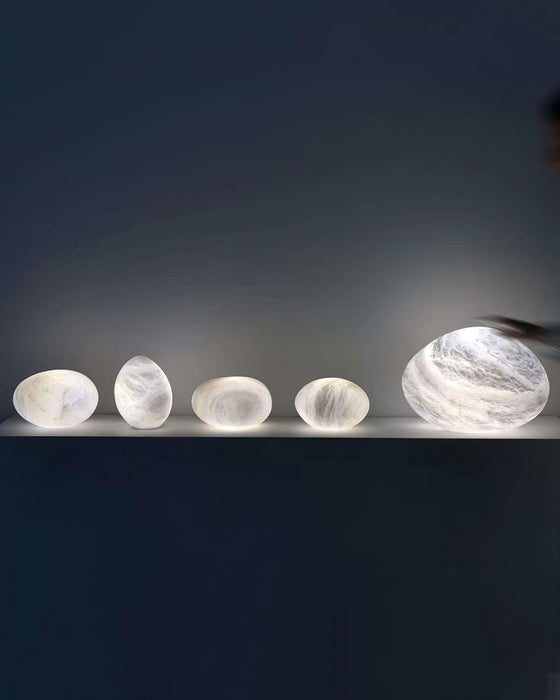 Pebbles Alabaster Pendant Lamp-DWHOME